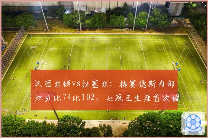 汉密尔顿vs拉塞尔：梅赛德斯内部积分比74比102，七冠王生涯首次被队友压制