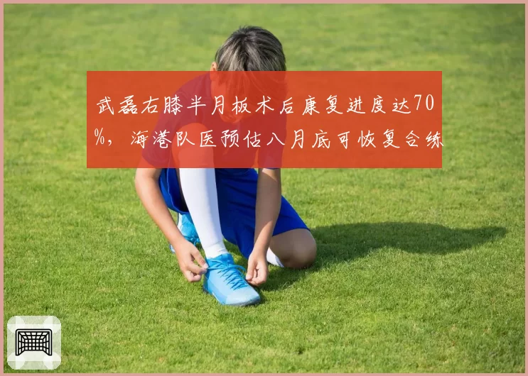 武磊右膝半月板术后康复进度达70%，海港队医预估八月底可恢复合练